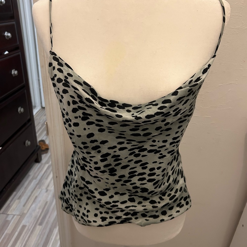 Zara silk top